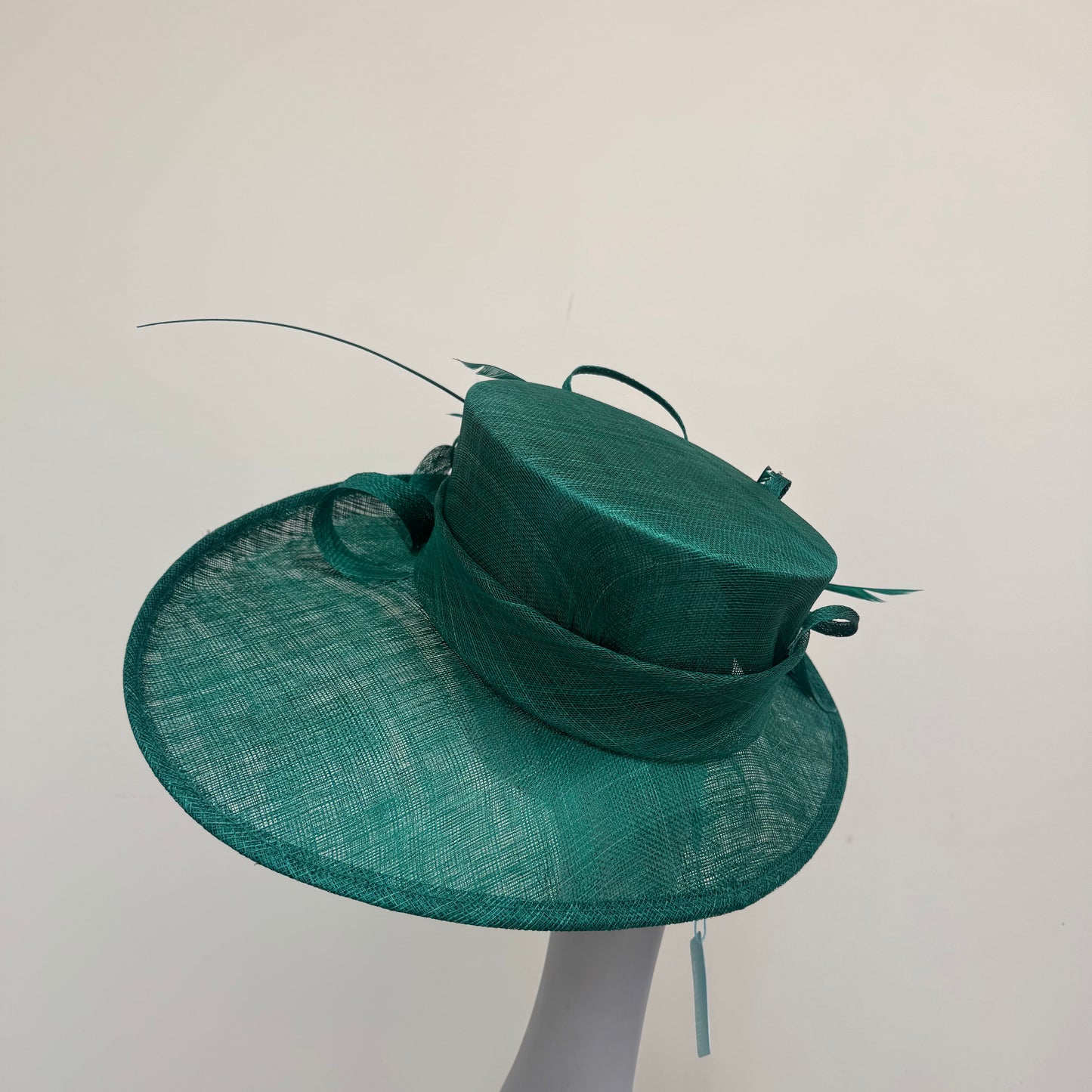 Max & Ellie AH1 Emerald Green Wedding Hat