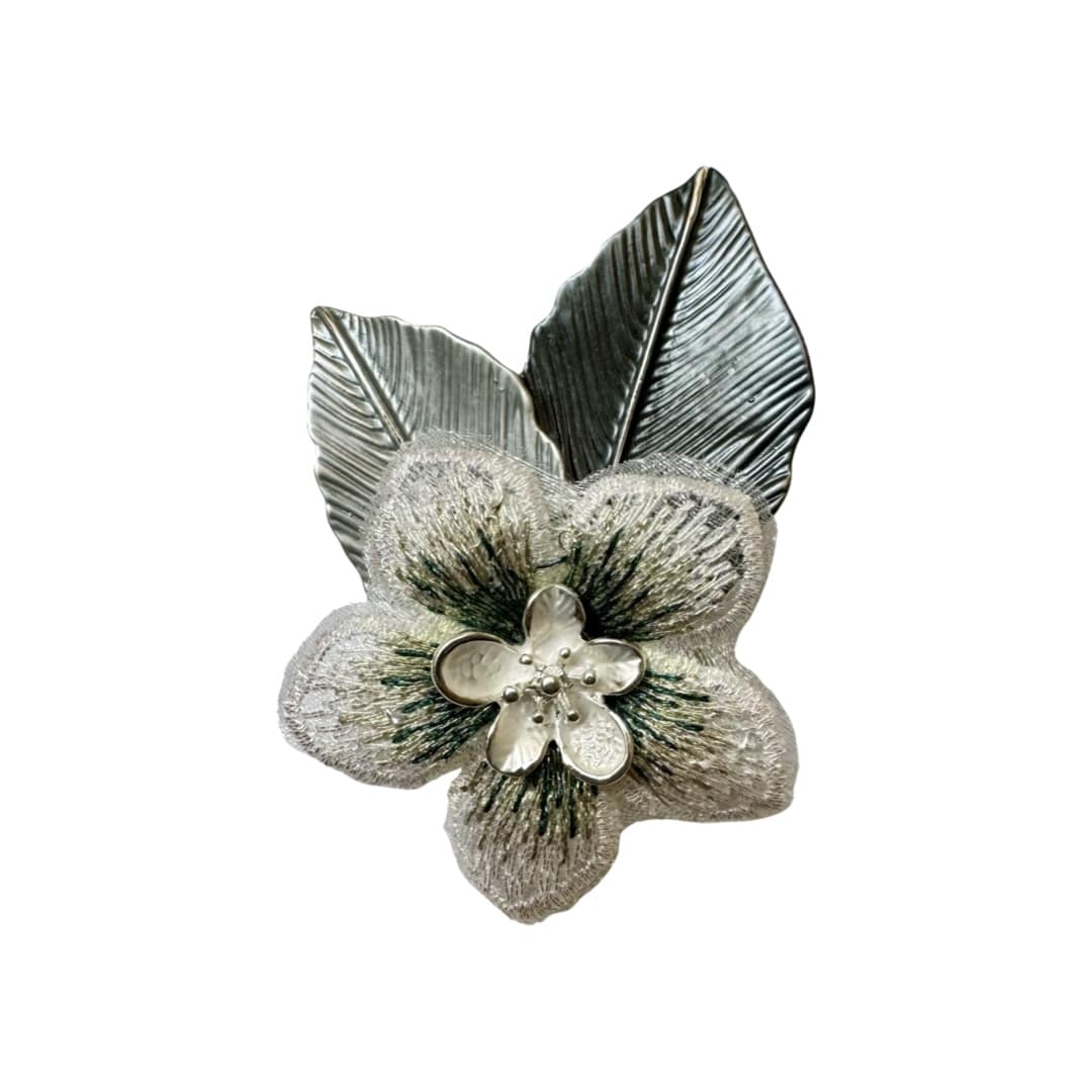 Flower Corsage Magnetic Brooch