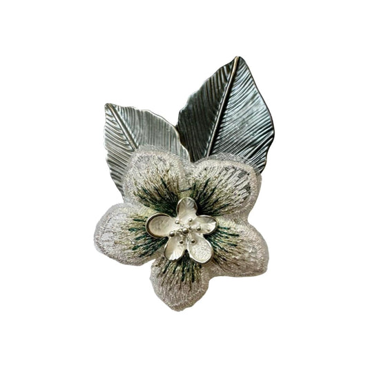 Flower Corsage Magnetic Brooch