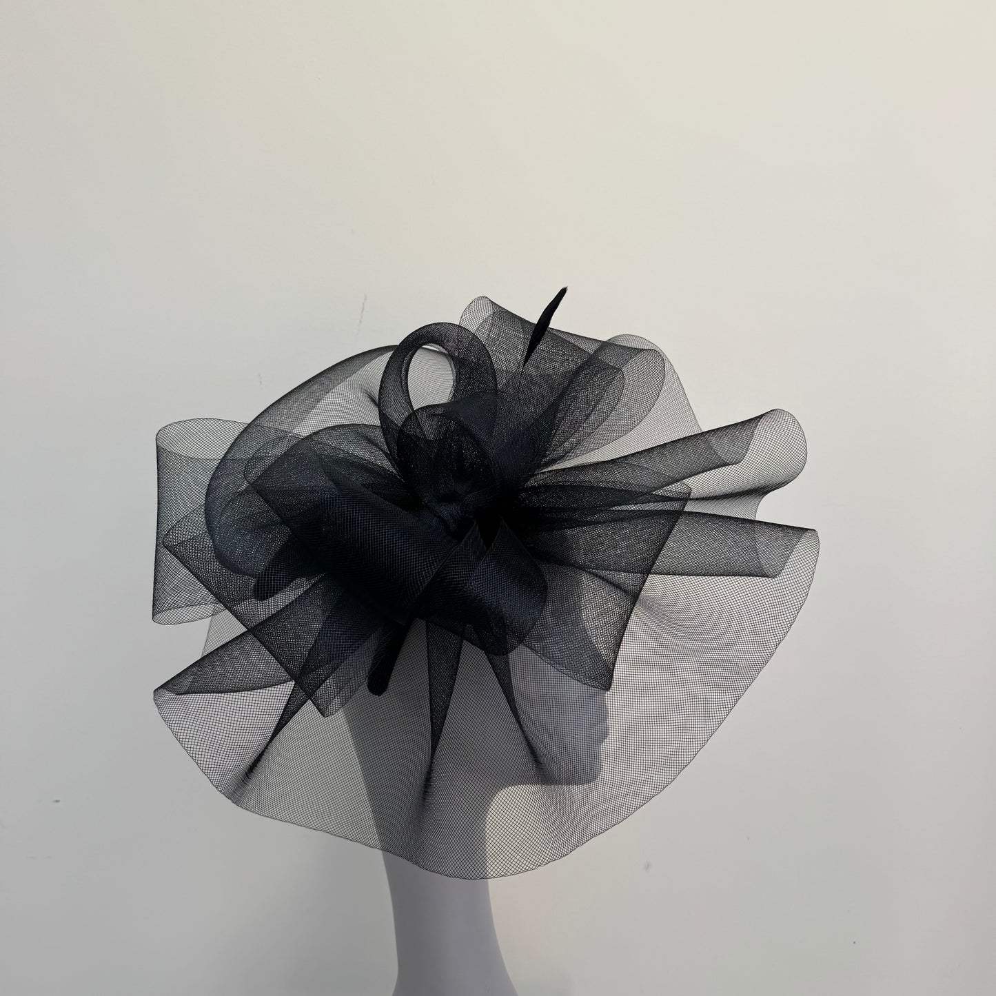 Boardmans Sonny Black Mesh Fascinator