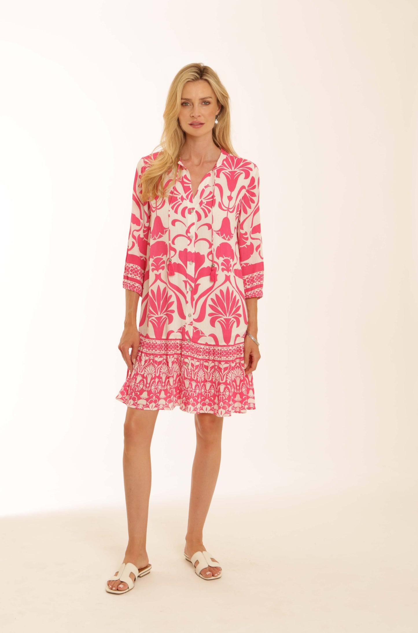 Pomodoro 62603 Goa Border Short Dress