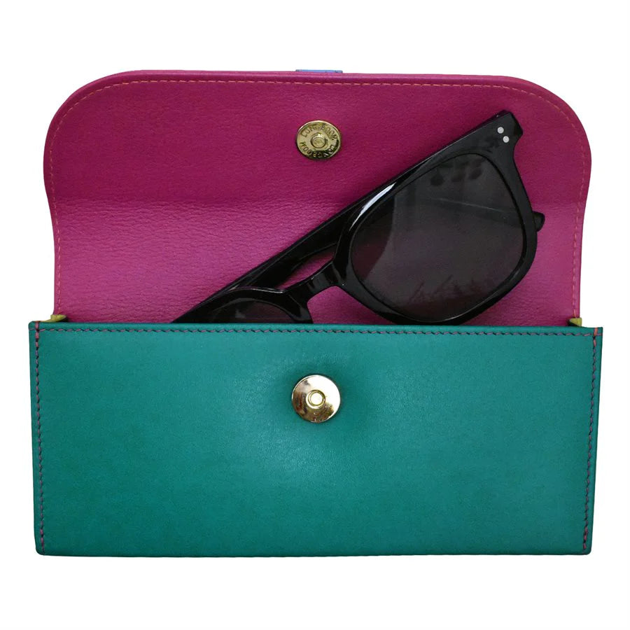 Jewn AP6570 Leather Glasses Case Pouch