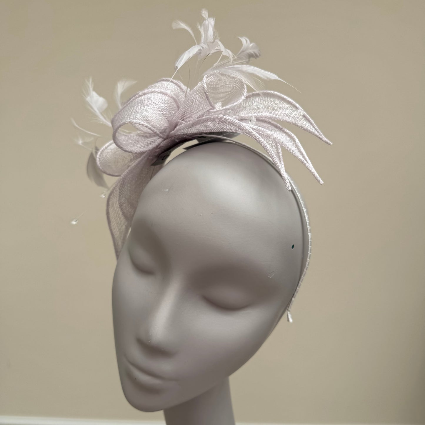 J Bees JB23/318 Fascinator in Purples and Lilacs