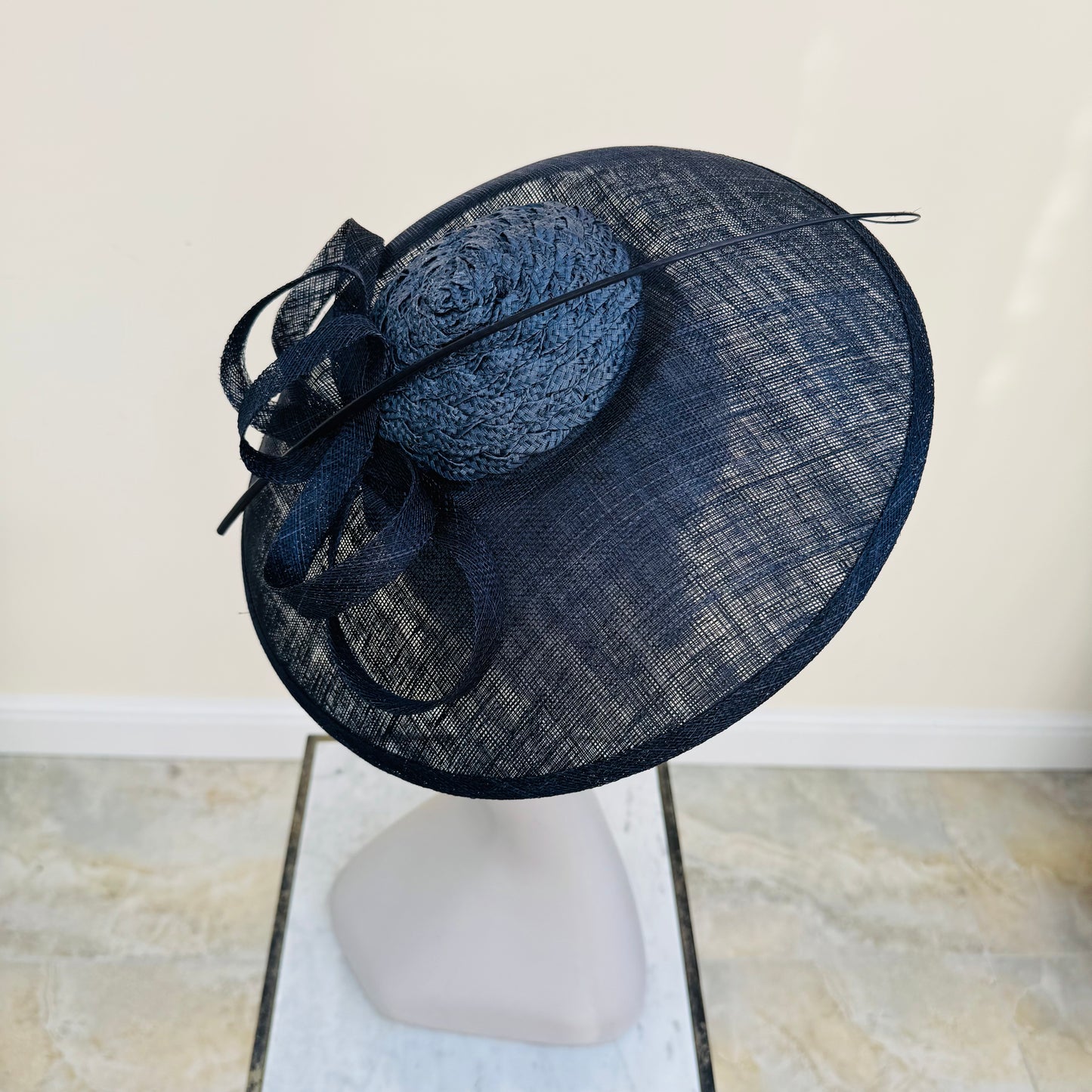 Boardmans Adele Navy Blue Saucer Hatinator