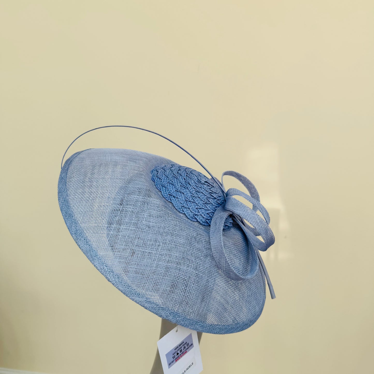 Boardmans Adele Light Periwinkle Blue Saucer Hatinator