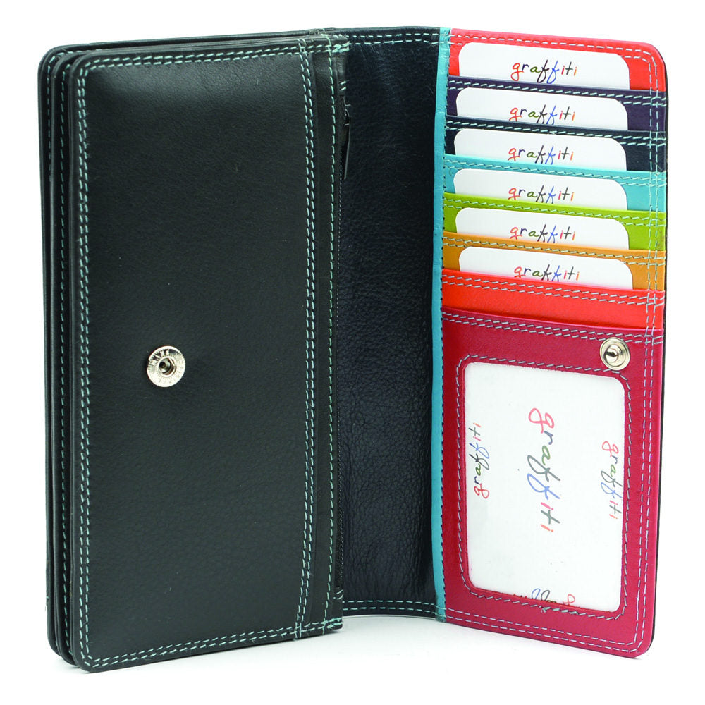 Graffiti 7-111 Leather Purse
