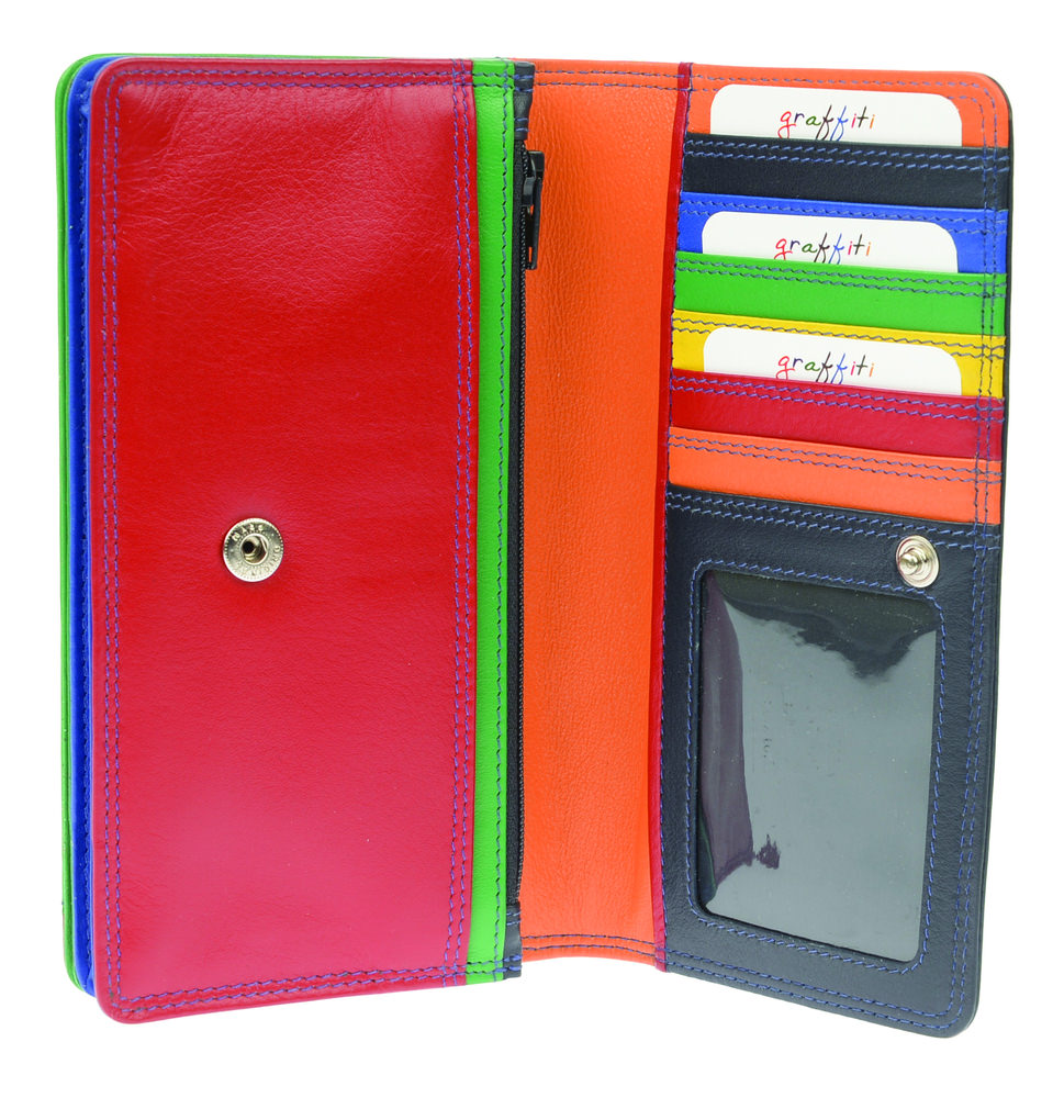 Graffiti 7-111 Leather Purse