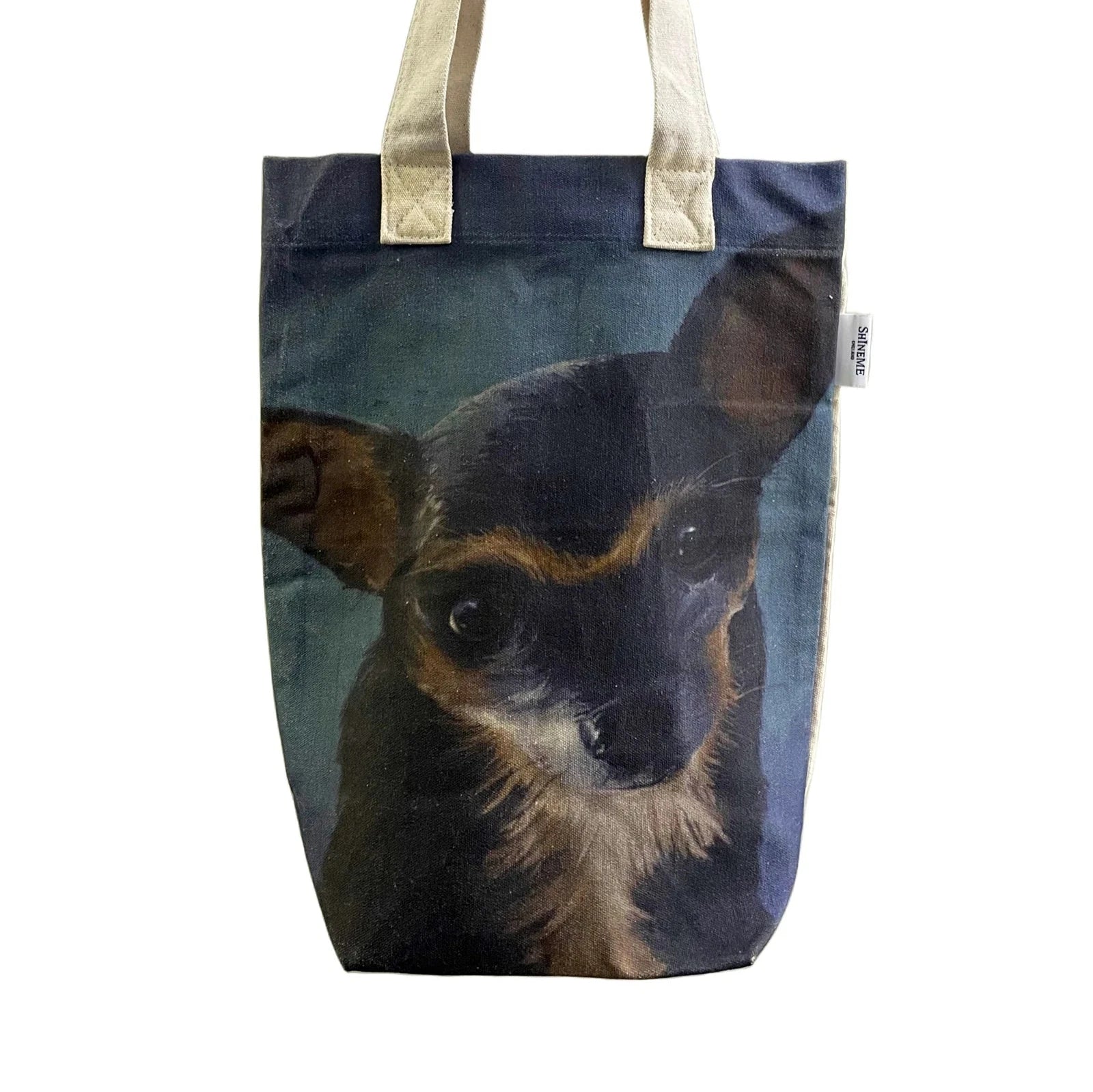 Chihuahua Dog Print Cotton Tote Bag – Lesley Ashworth