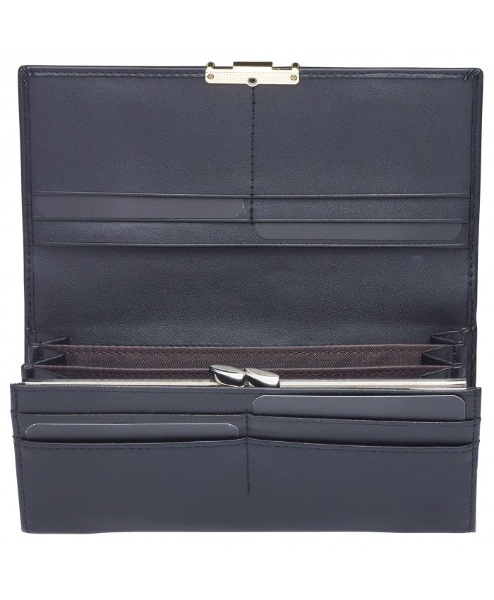 GHS Large Tri Fold Purse With Clip Coin Section