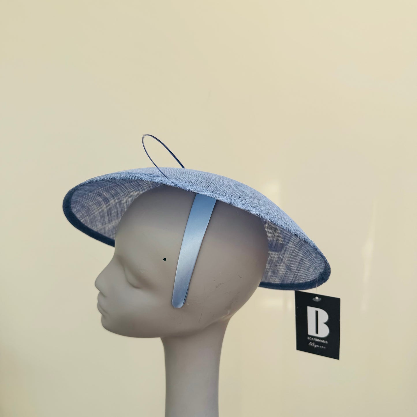 Boardmans Adele Light Periwinkle Blue Saucer Hatinator