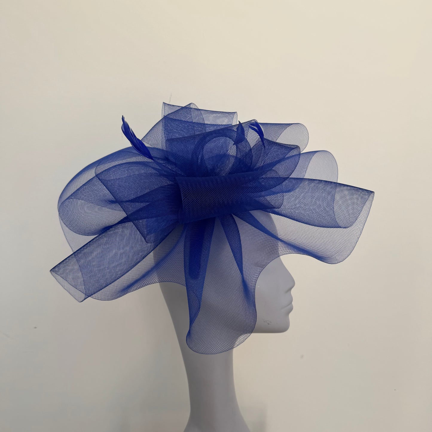 Boardmans Sonny Cobalt Royal Blue Mesh Fascinator