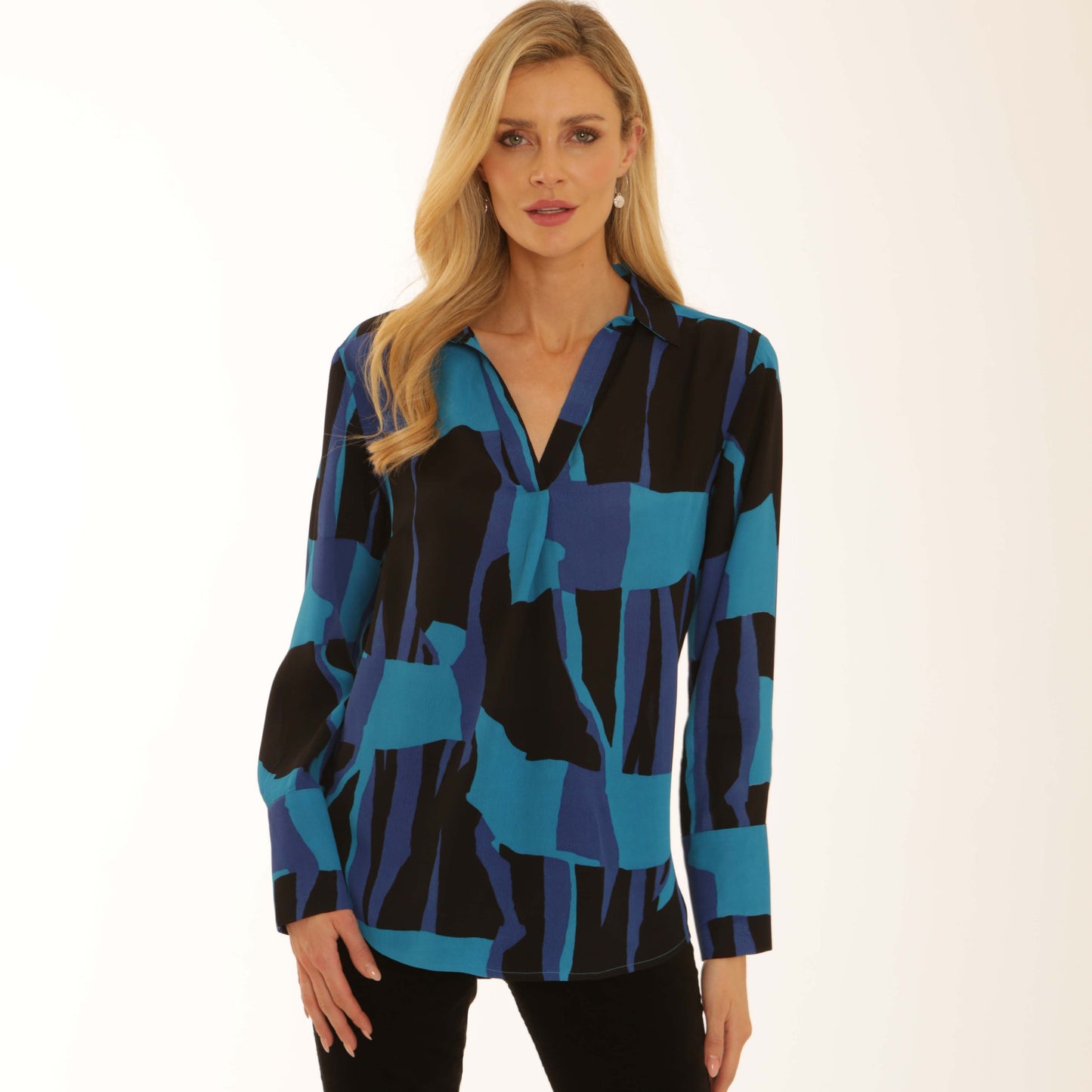Pomodoro 82550 Graphic Tunic Shirt