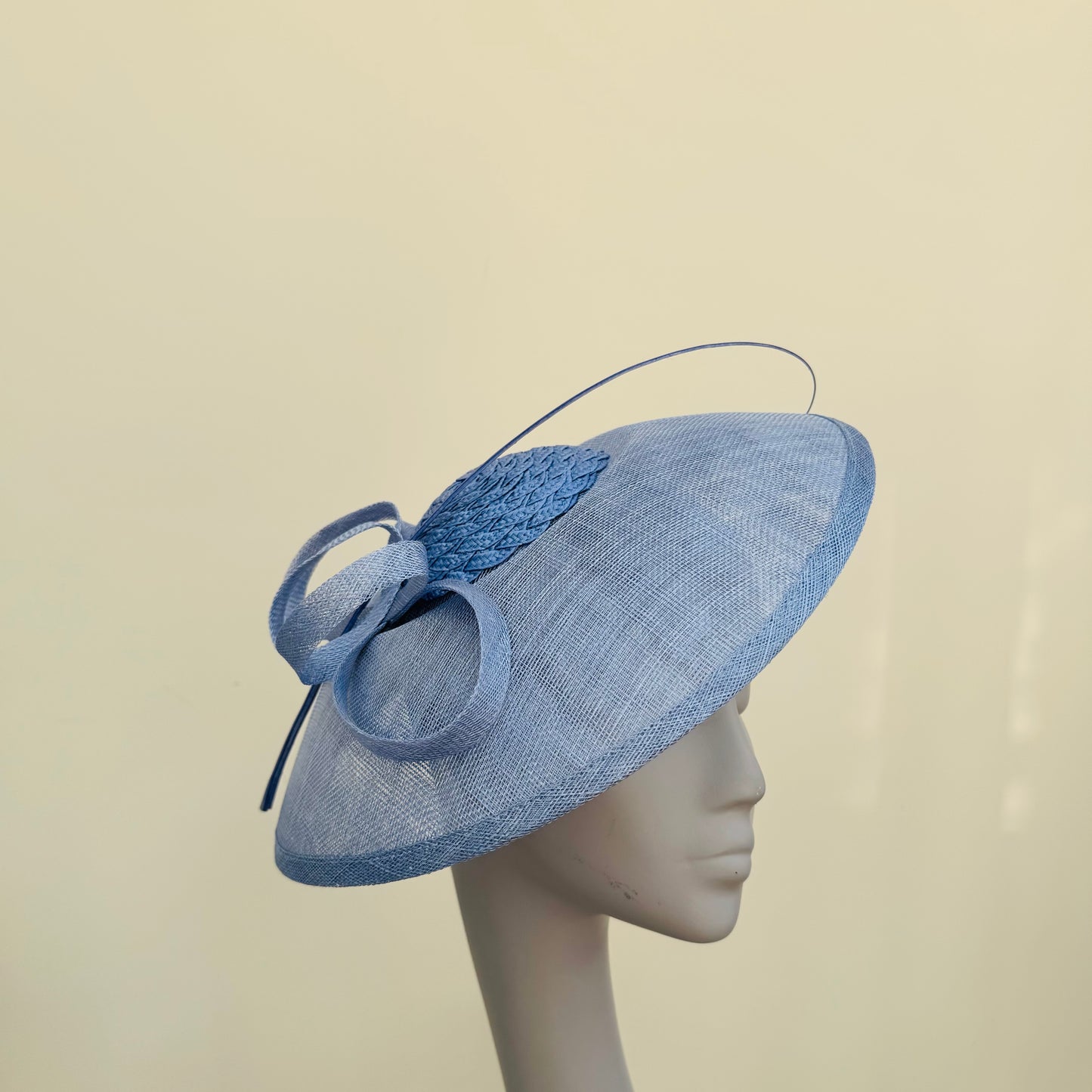 Boardmans Adele Light Periwinkle Blue Saucer Hatinator