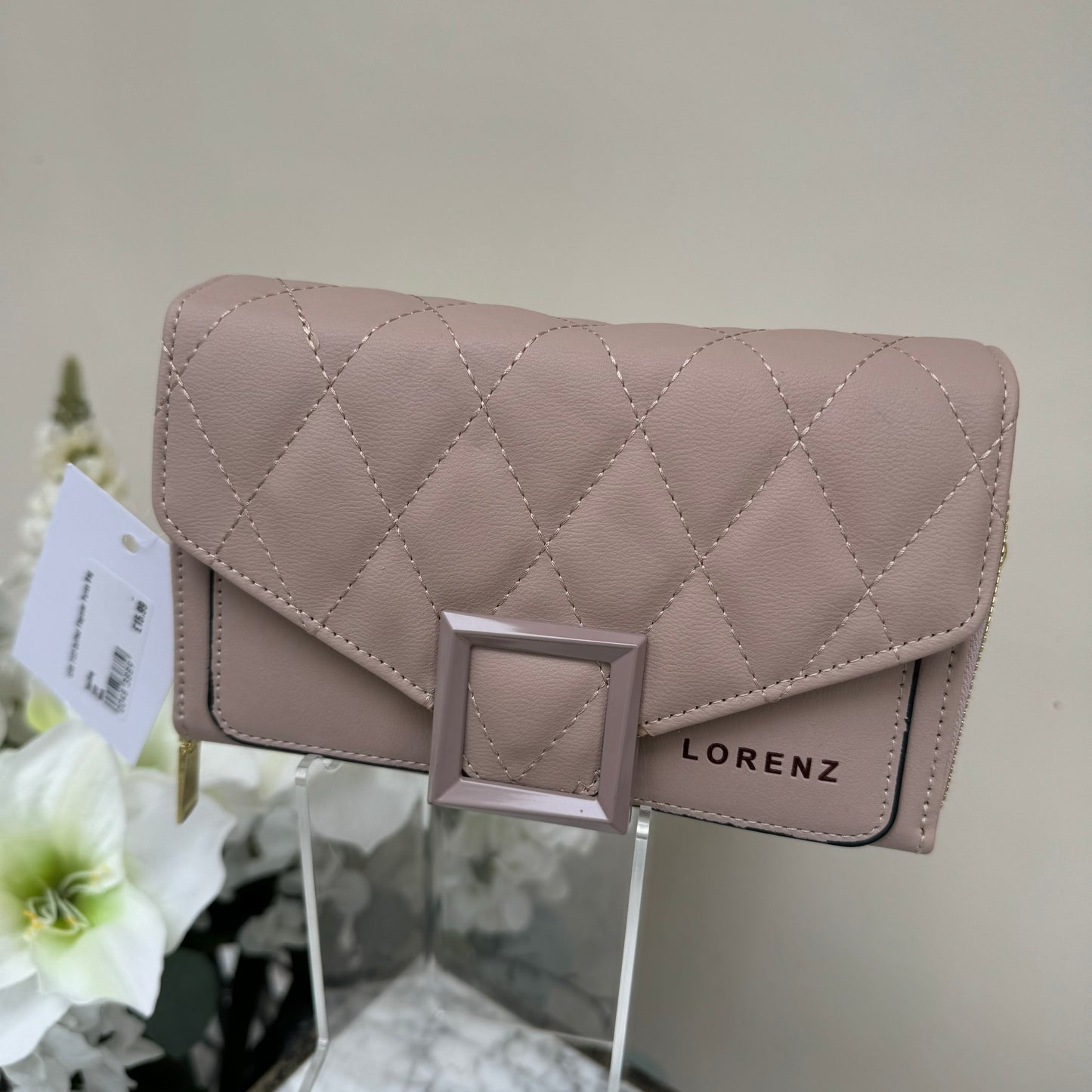 GHS 7123 Quilted Flapover Purse Bag
