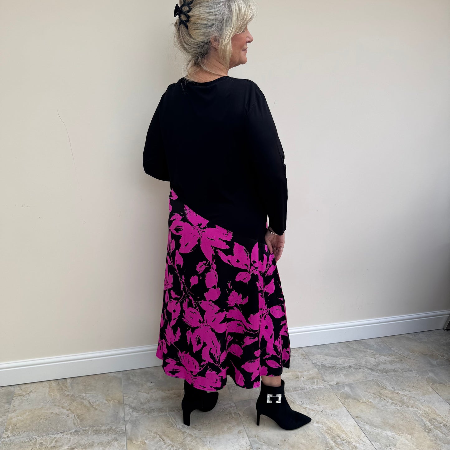 Malissa J WF1974 Mix Media Dress