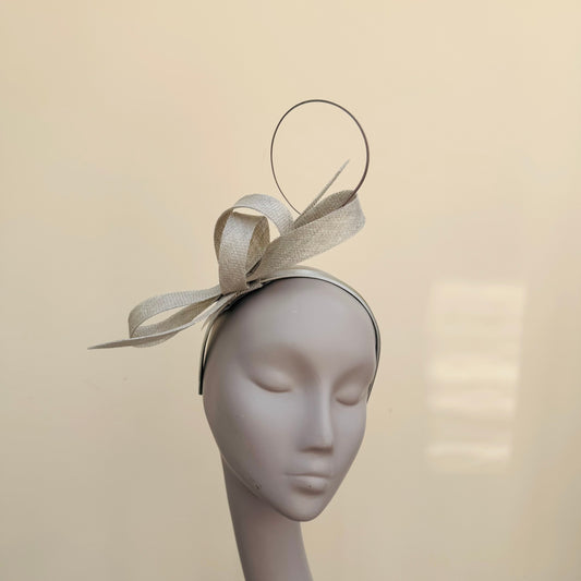 Boardmans Diana Silver Grey Fascinator
