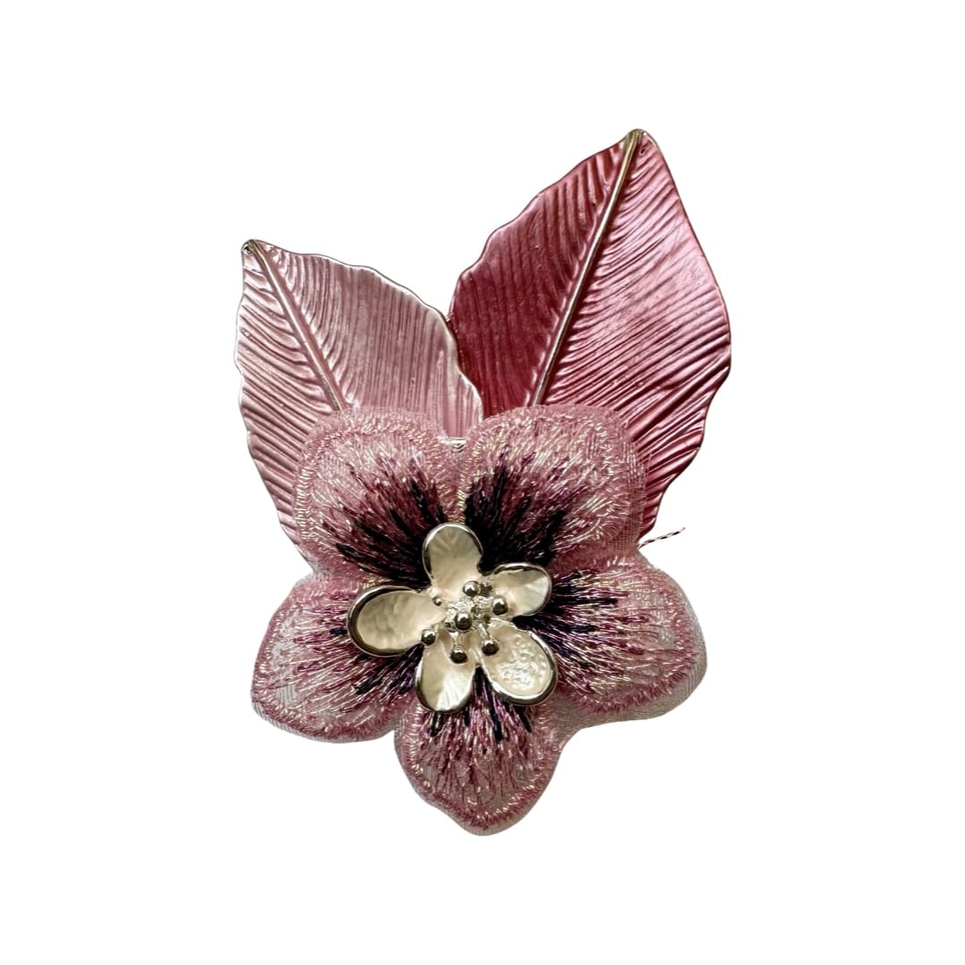 Flower Corsage Magnetic Brooch