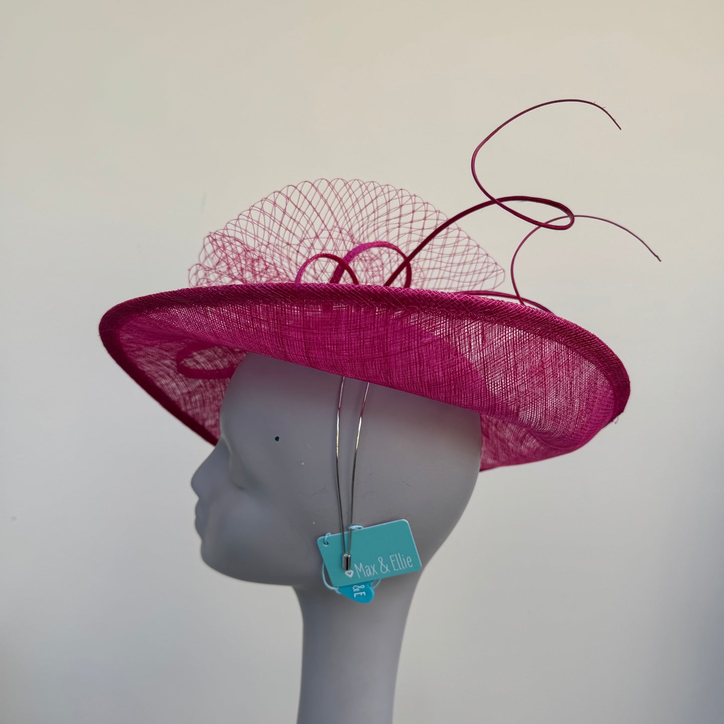 Max and Ellie LD7 Raspberry Pink Oval Disc Hatinator