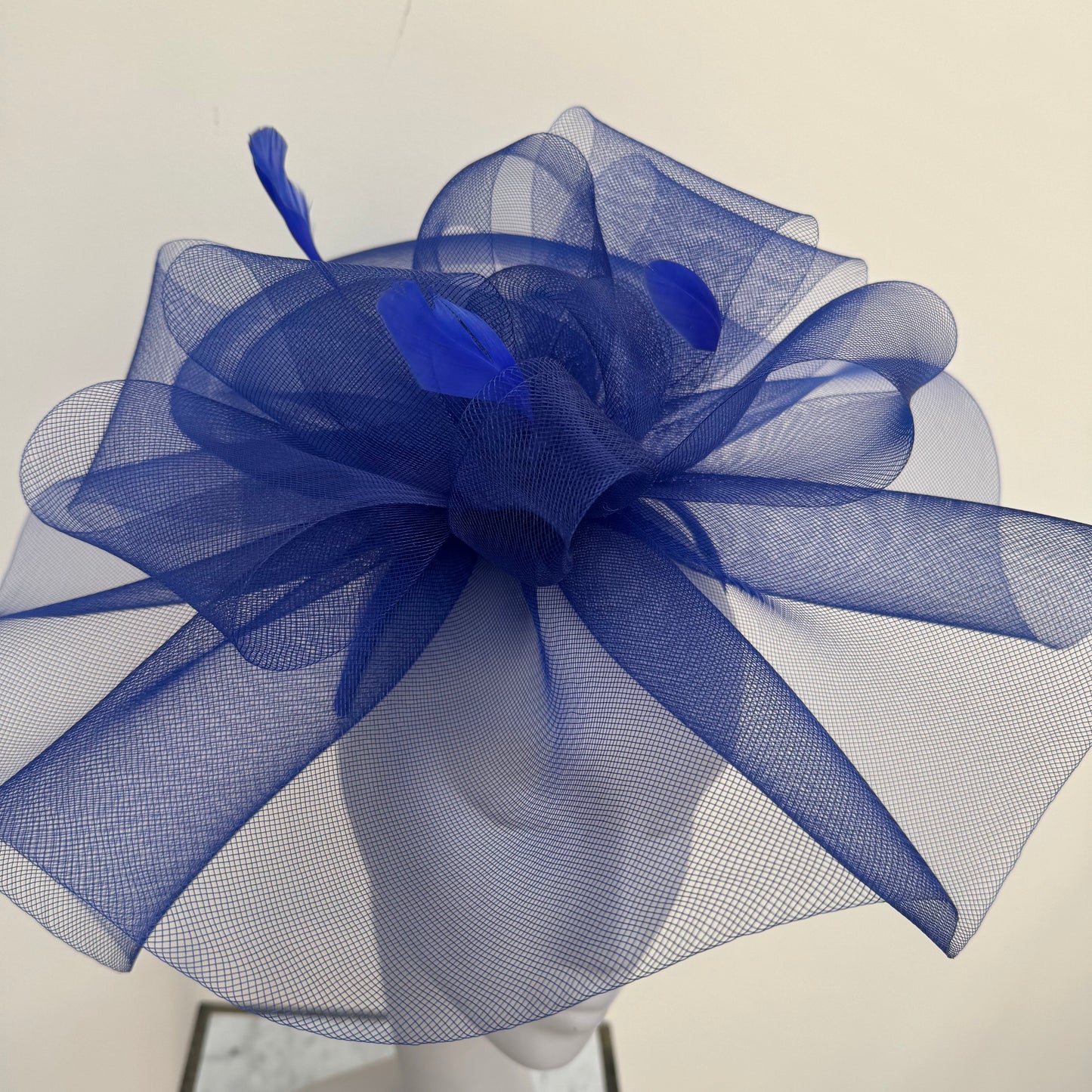 Boardmans Sonny Cobalt Royal Blue Mesh Fascinator