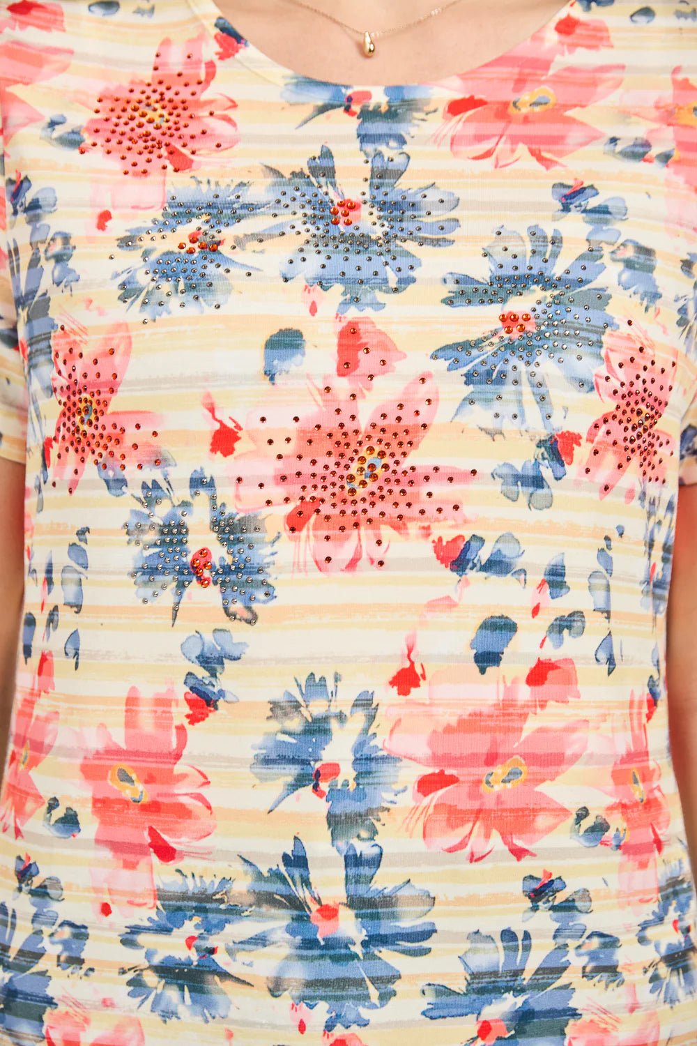Mudflower MF-619 Multi Flower Shirt