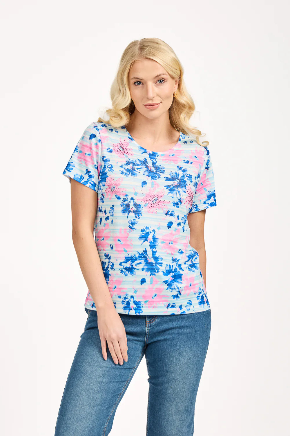 Mudflower MF-619 Multi Flower Shirt