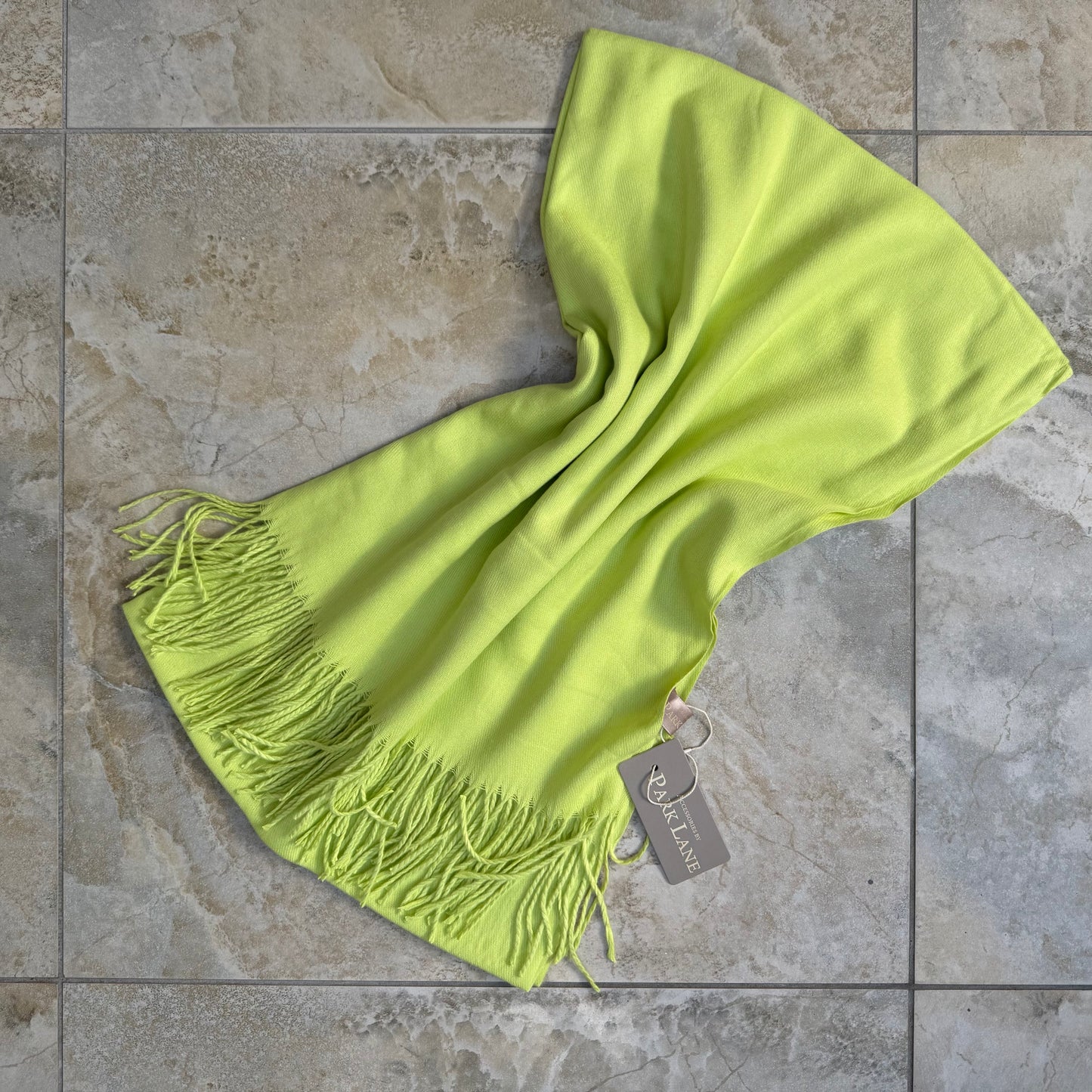 Park Lane PAS Celine Pashmina in Green & Mints