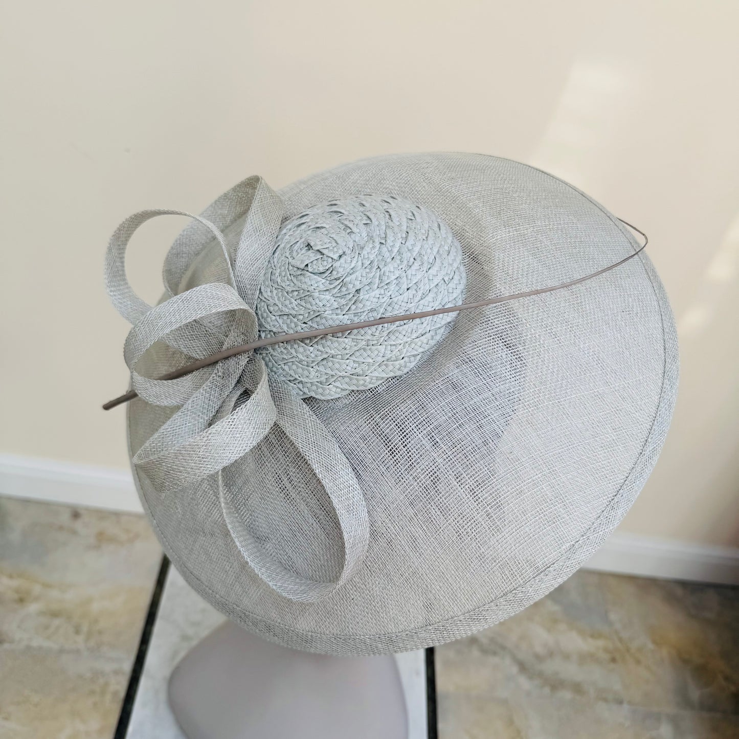 Boardmans Adele Silver Mist Grey Saucer Hatinator