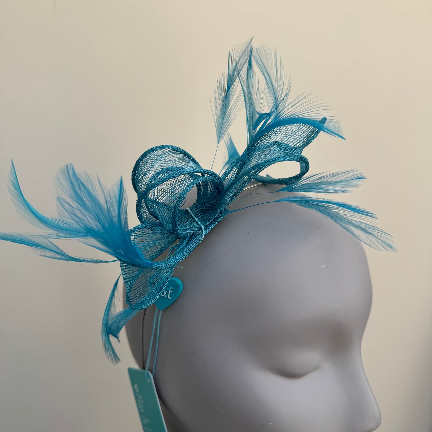 Max and Ellie AF5 Small Fascinator in Blues
