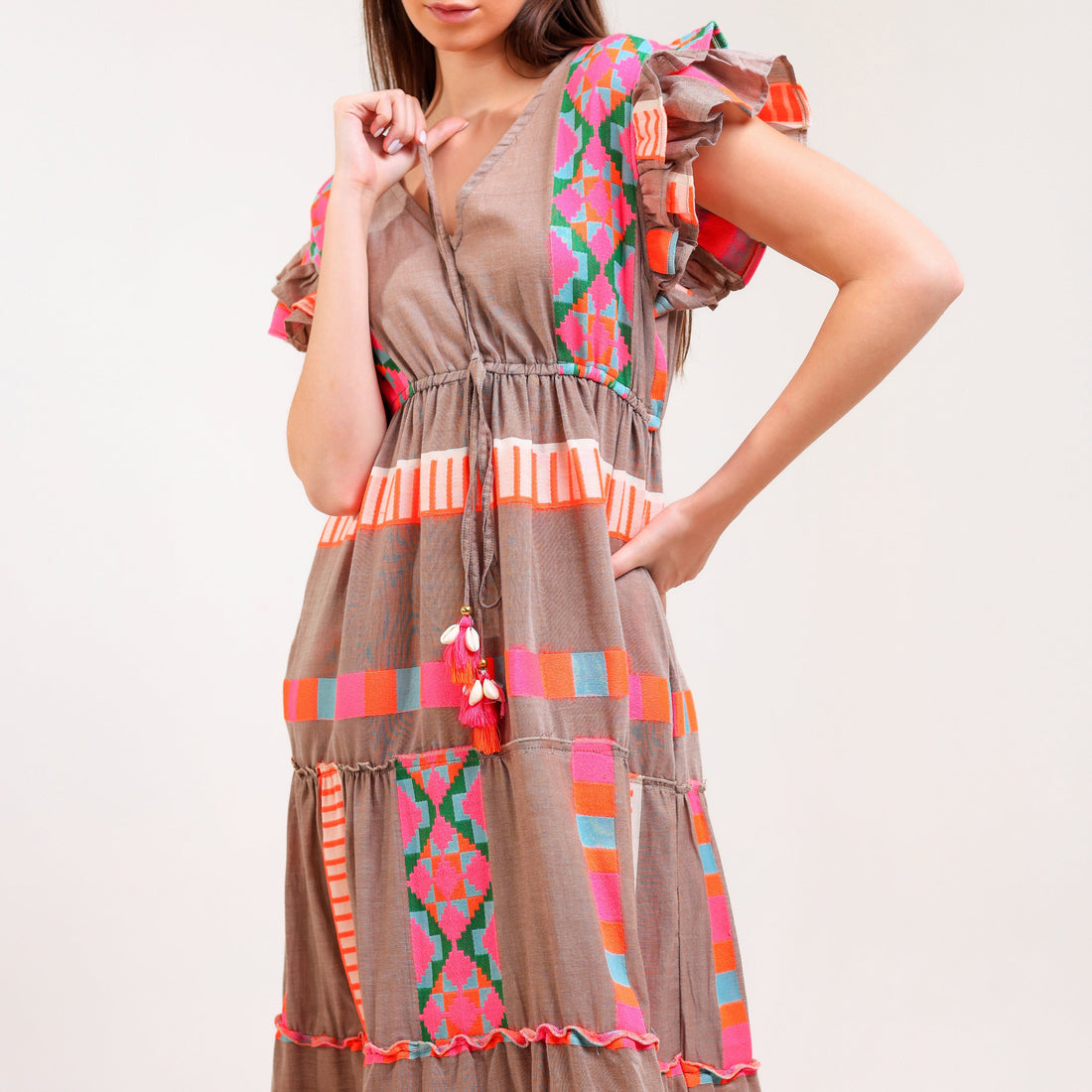 Forever Young 25051 Aztec Summer Dress