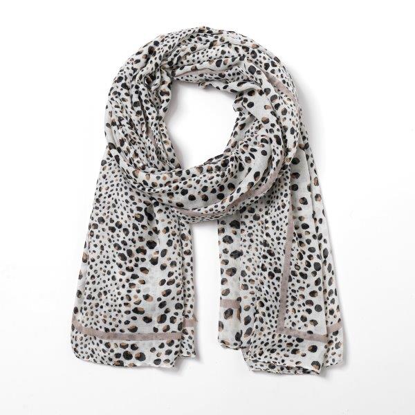 Butterfly Animal Dots Print Scarf