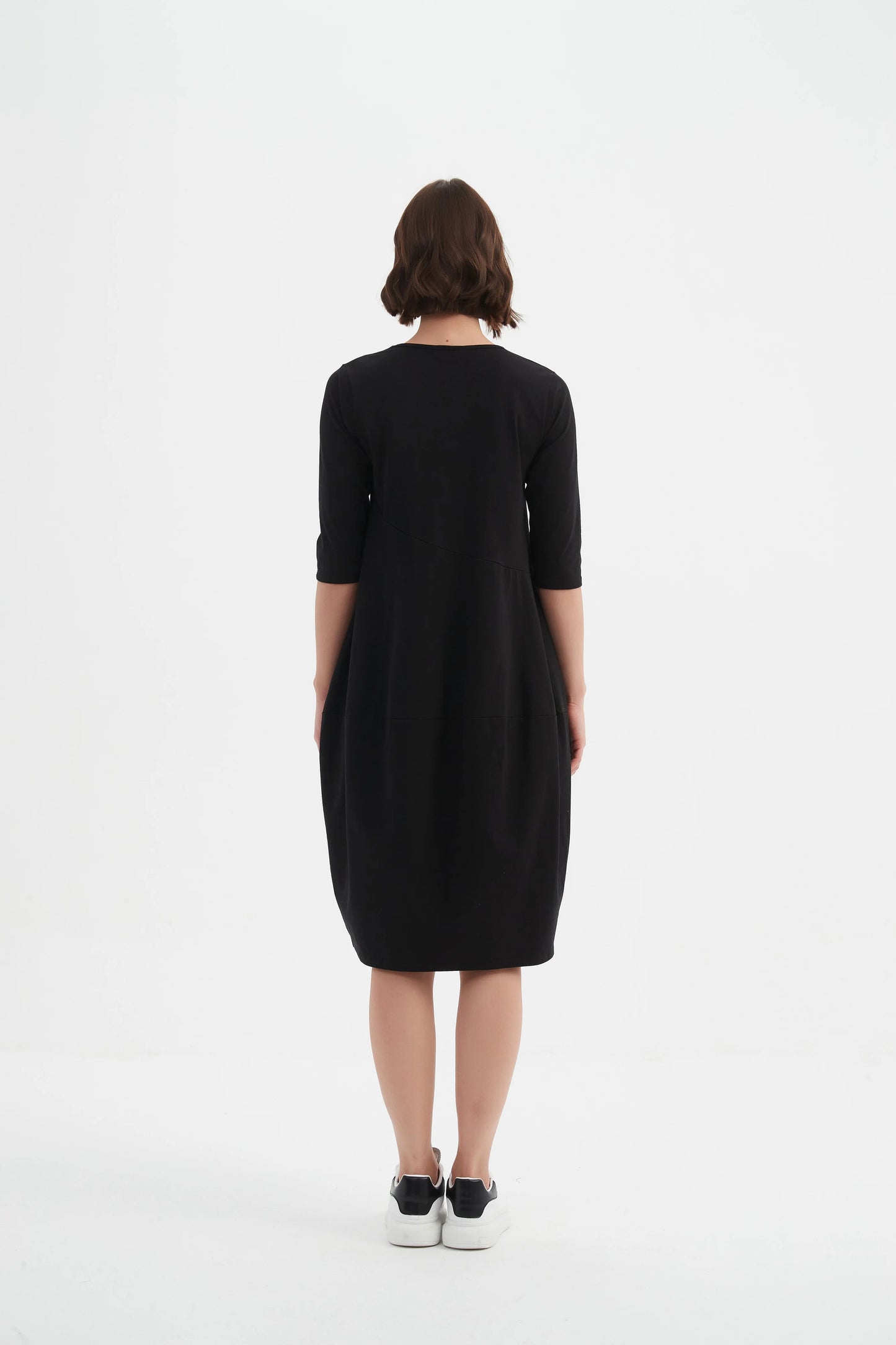 Tirelli 25D3611 Diagonal Seam Winter Dress