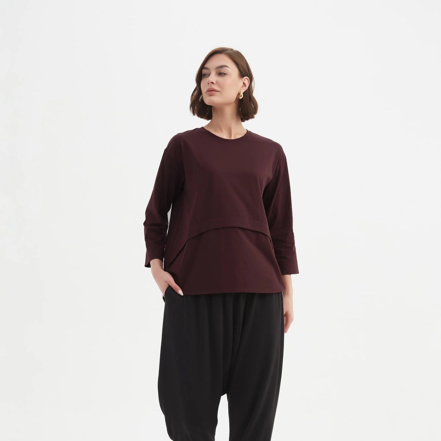 Tirelli 25A3609 Curved Seam Top