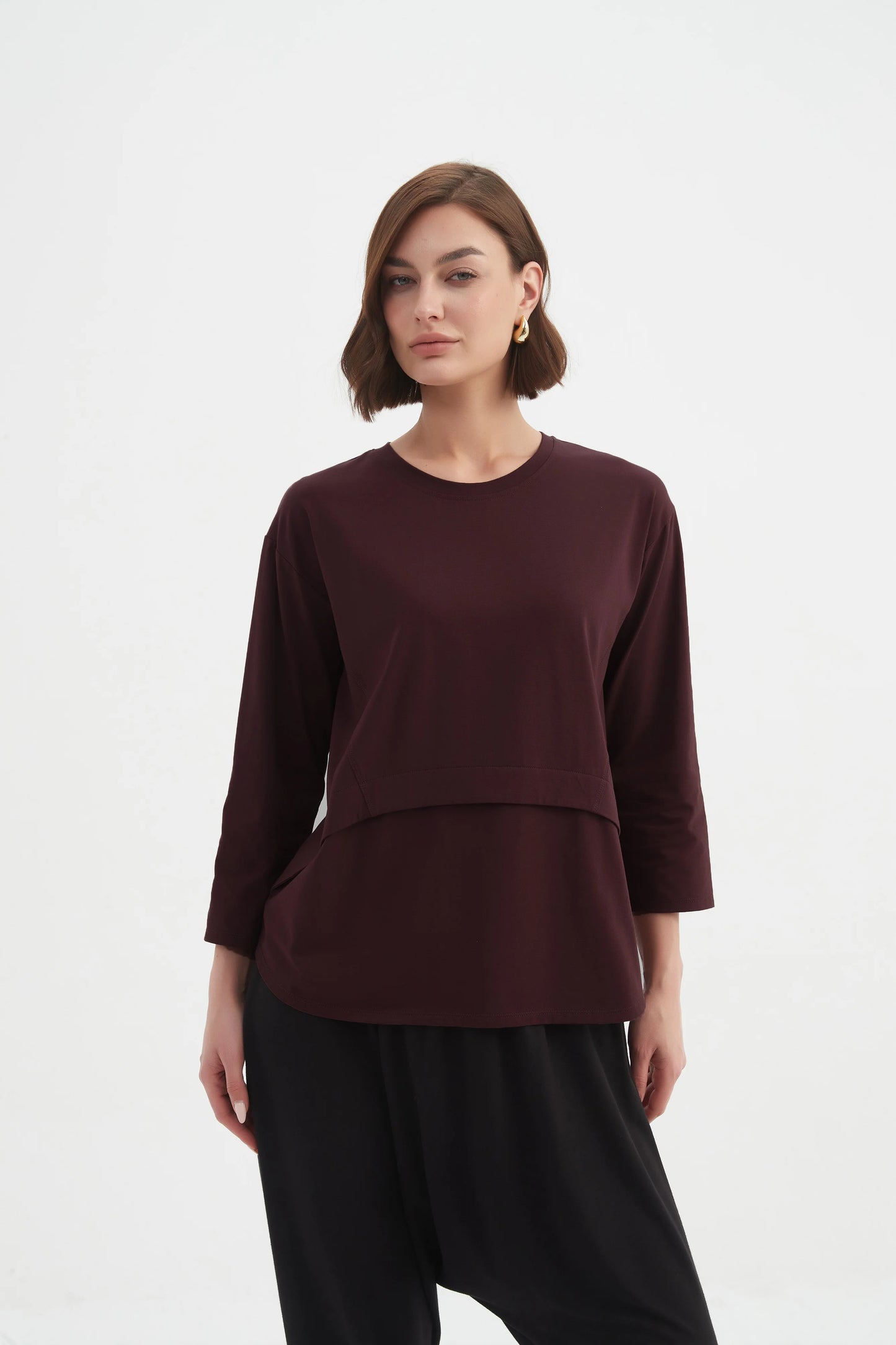 Tirelli 25A3609 Curved Seam Top