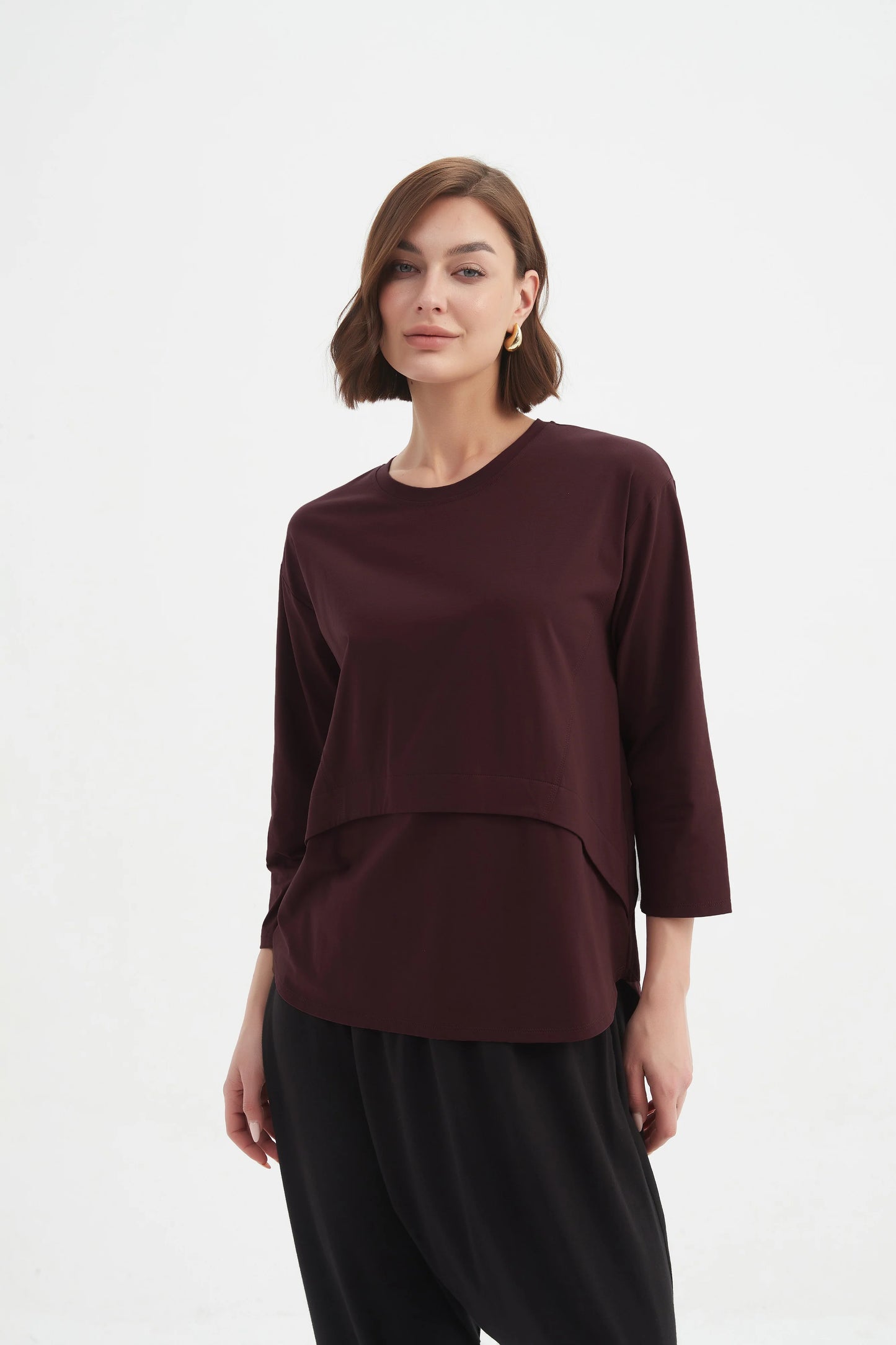 Tirelli 25A3609 Curved Seam Top
