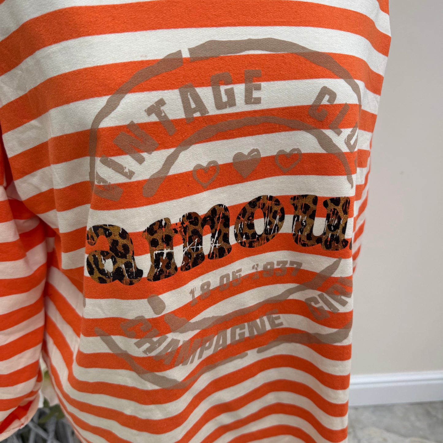 Passion DKL2092 Striped Amour Top