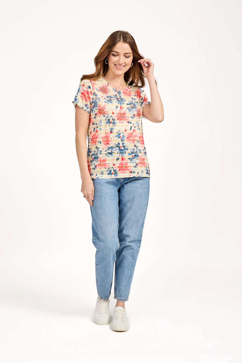 Mudflower MF-619 Multi Flower Shirt
