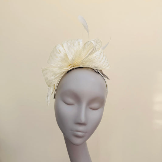 Boardmans Hadley Ivory Cream Fascinator