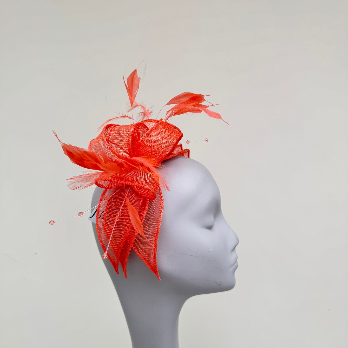 J Bees JB23/318 Fascinator in Yellows & Orange