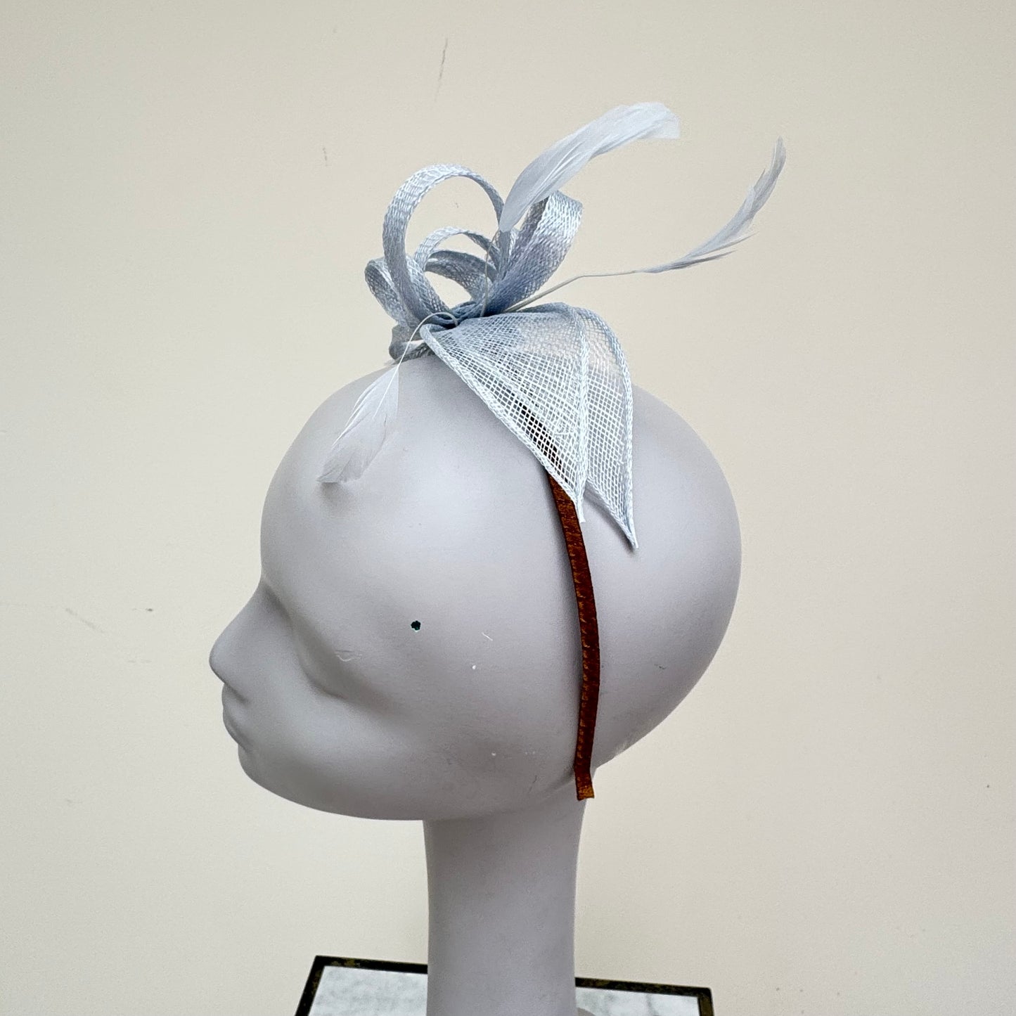 Failsworth 8025 Cornflower Blue Fascinator On Headband