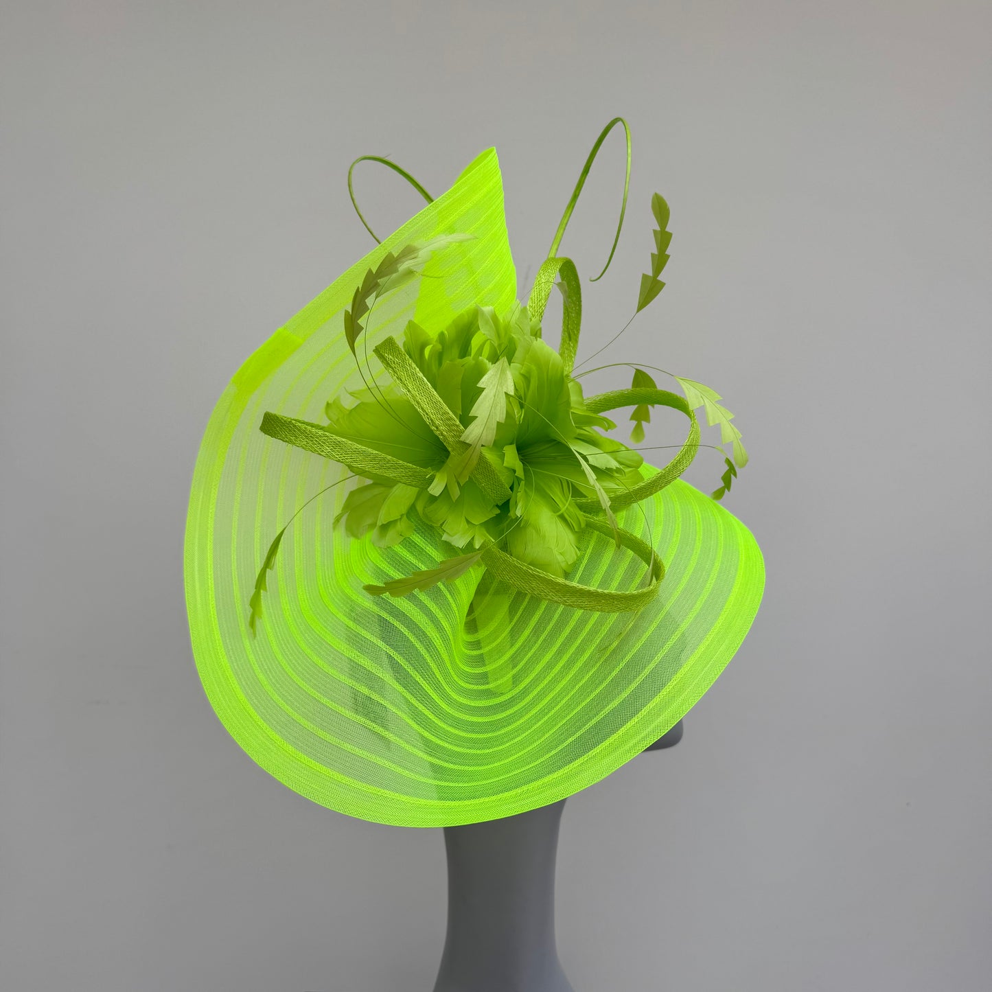 J Bees JB20/212 Neon Lime Green Large Net Hatinator