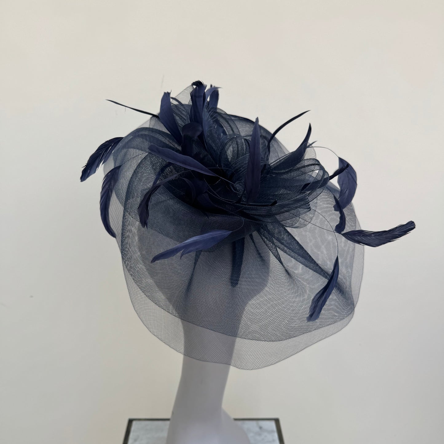 J Bees JB20/165 Navy Blue Headband Fascinator Navy