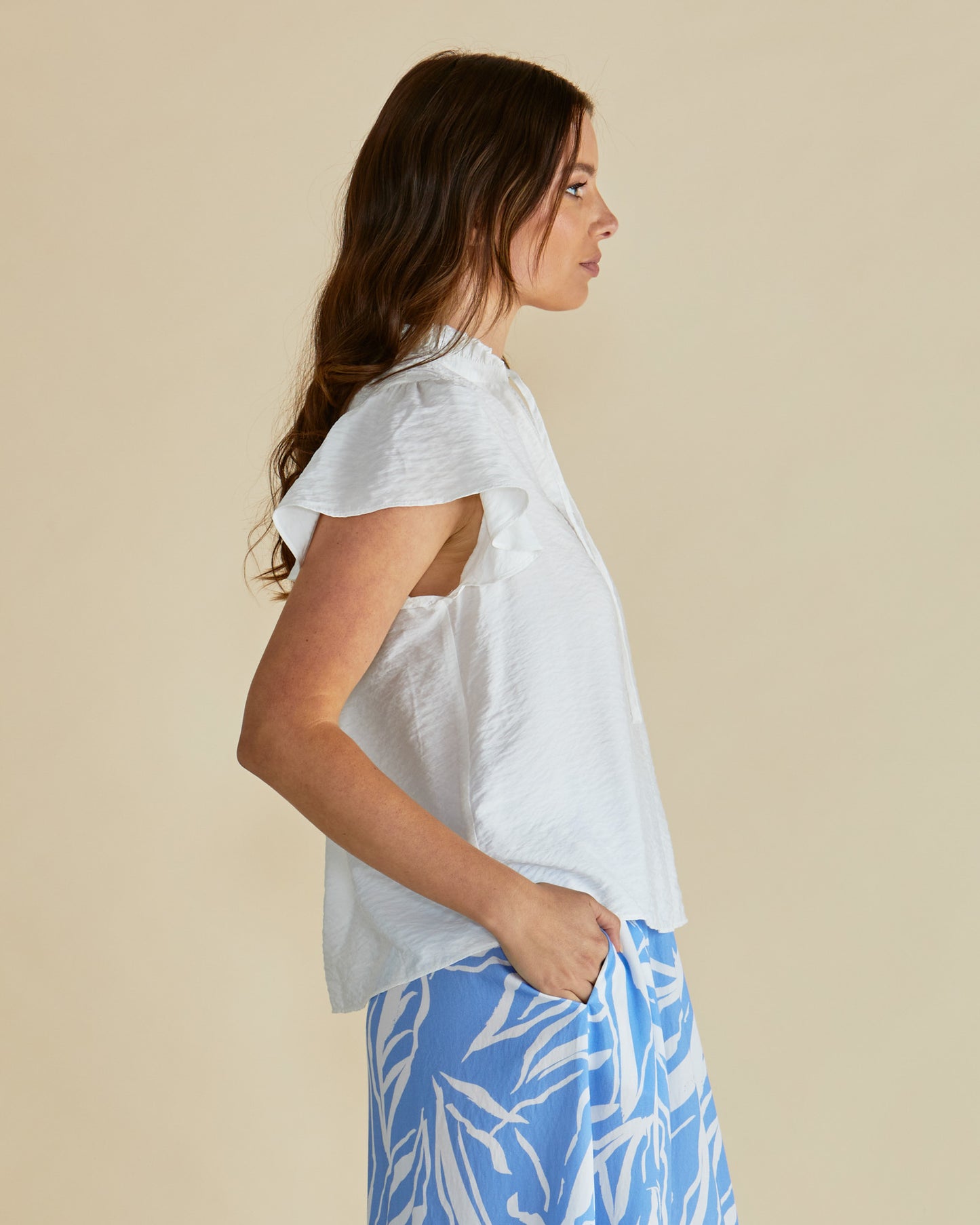 Betty Basics BB8506 Lyra Floral Blouse