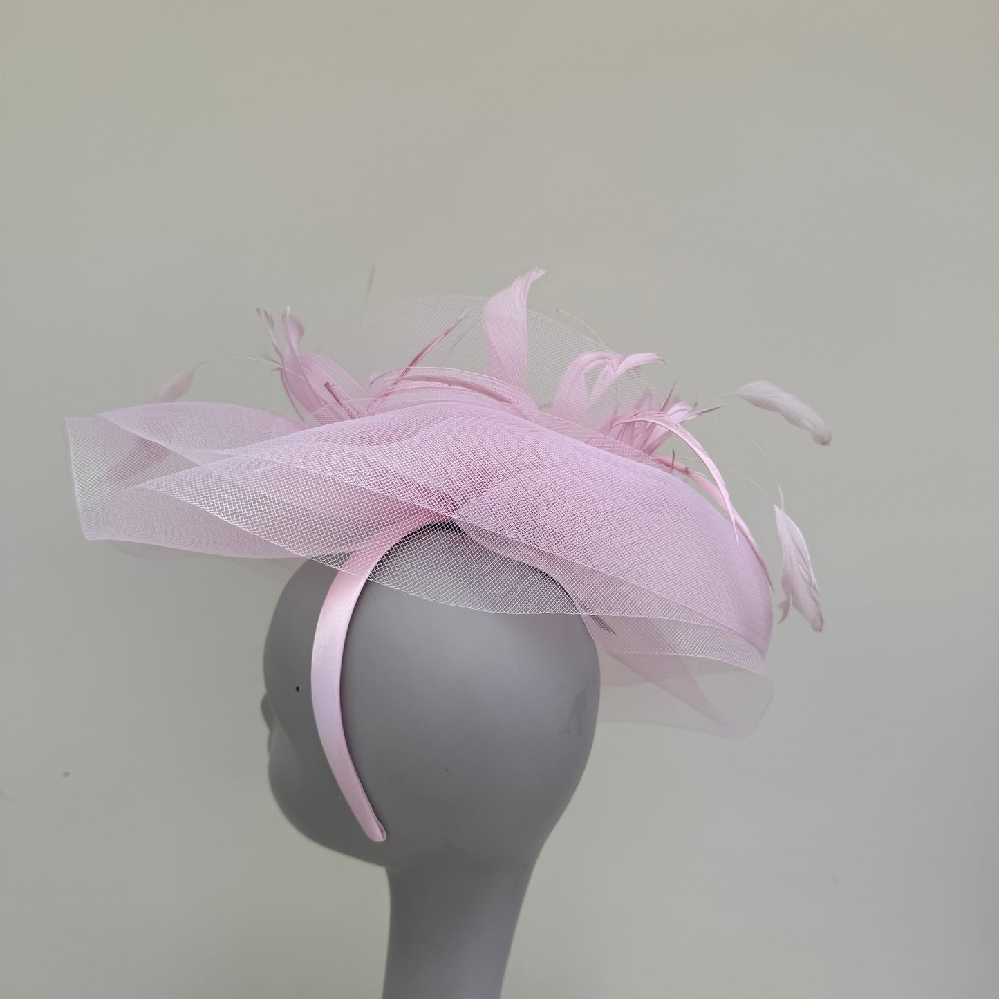 J Bees JB20/165 Peony Pink Headband Fascinator