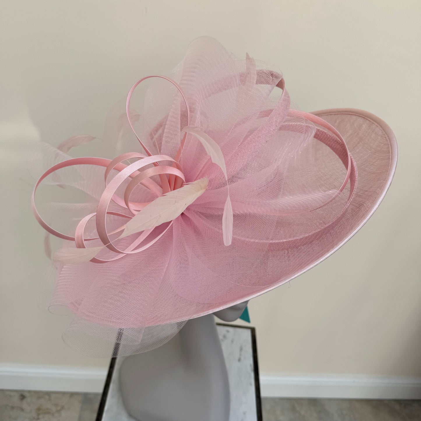 Max and Ellie OD3 Candy Sinamay disc satin edged