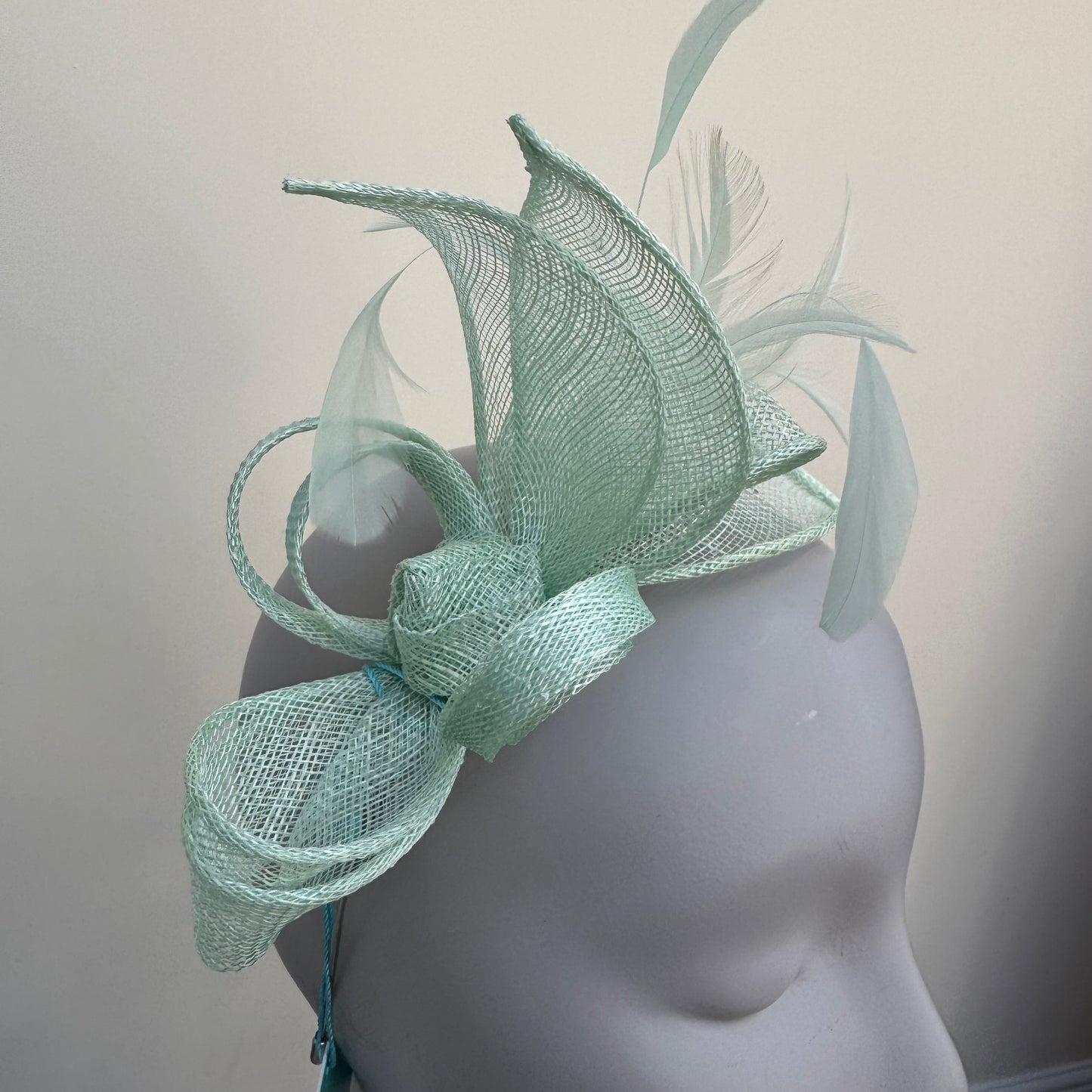 Max and Ellie BF3 Small Fascinator in Blues