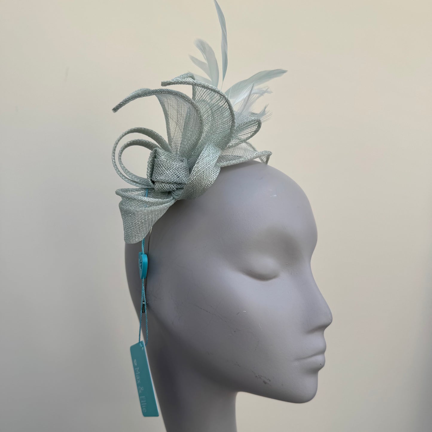 Max and Ellie BF3 Small Fascinator in Blues