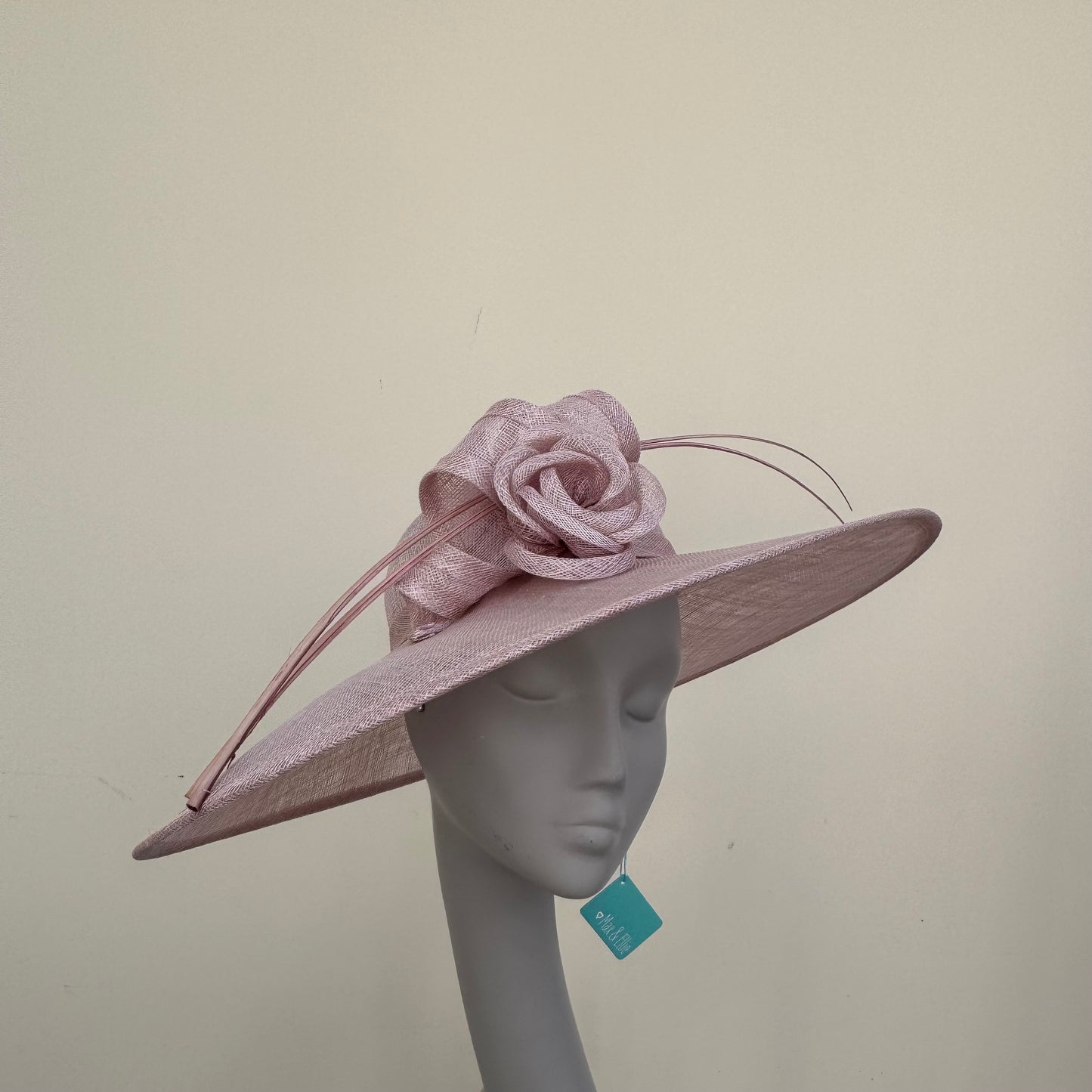 Max and Ellie WD7 Cameo Large Flat Hatinator on Band