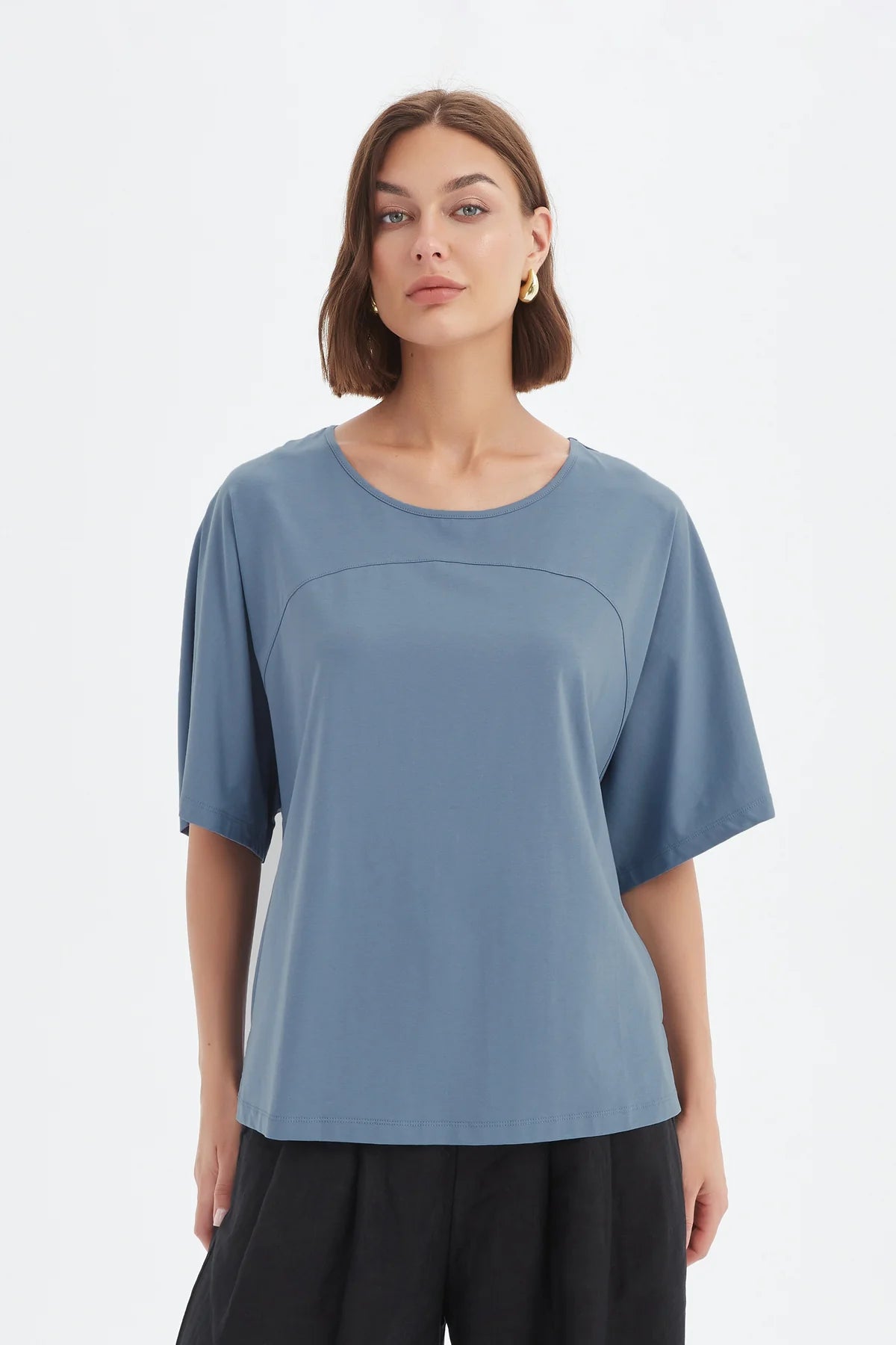 Tirelli 25T3703 Wide Sleeve Yoke Tee