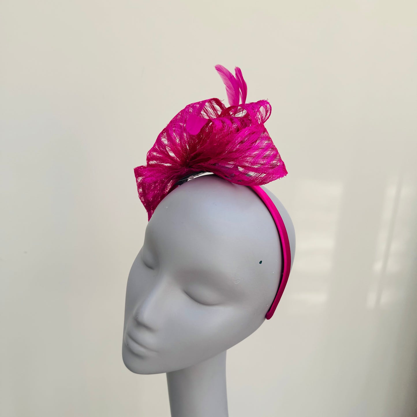 Boardmans Hadley Fuchsia Pink Fascinator