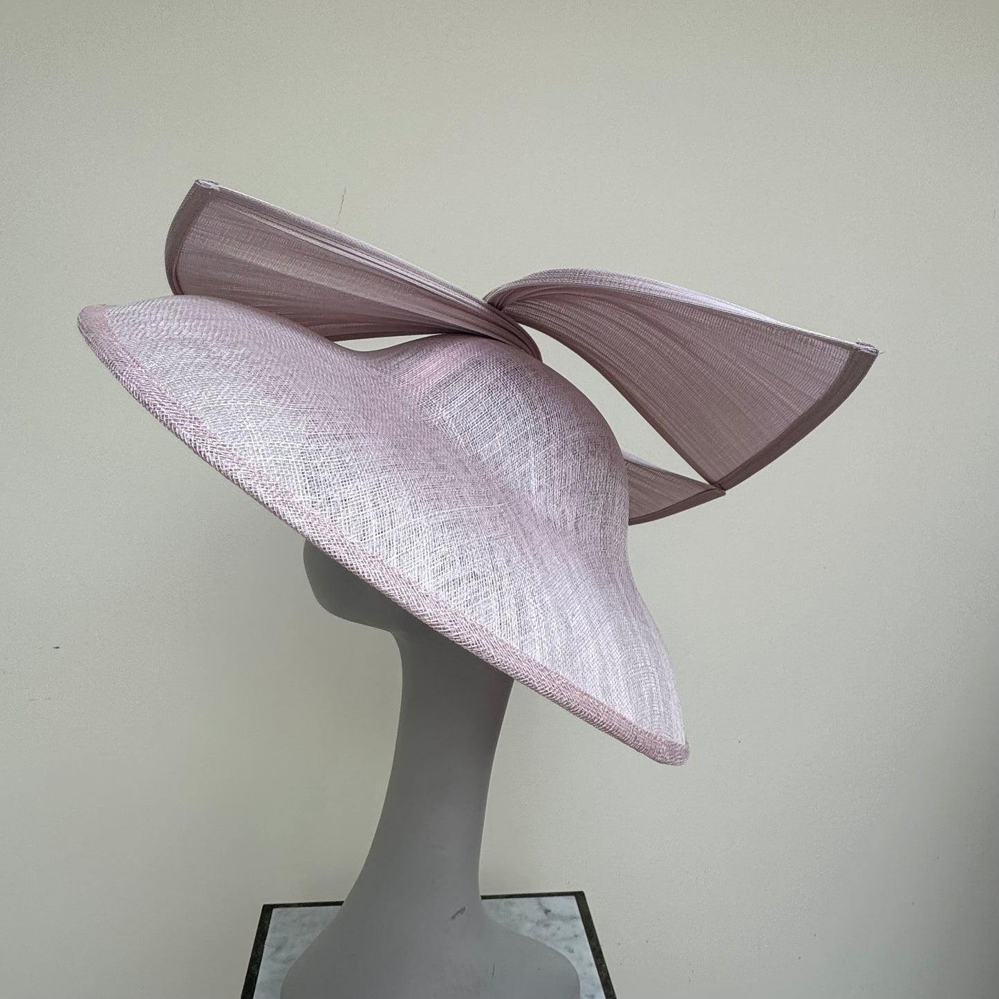Failsworth 114 Quartz Pink Sinamay and Jinsin Hatinator